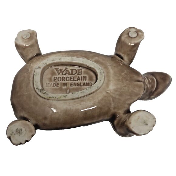 Wade Turtle Trinket Box VTG Figurine Ceramic Made in England Collectible - Picture 7 of 11